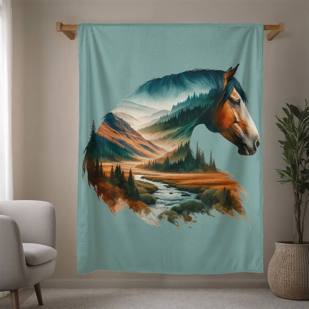 Woodland Horse Blanket
