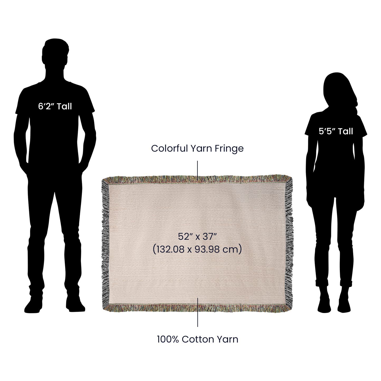 Together Forever Woven Blanket