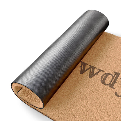 Howdy Raccoon - Rustic Welcome Mat