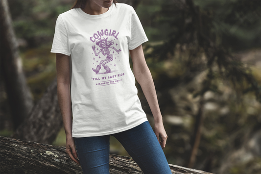 Cowgirl Skeleton T-Shirt