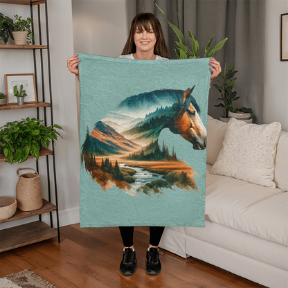 Woodland Horse Blanket