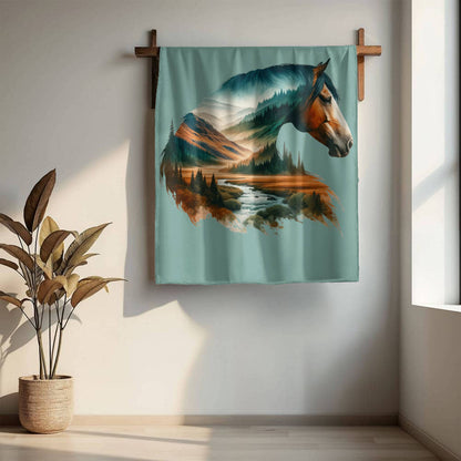 Woodland Horse Blanket