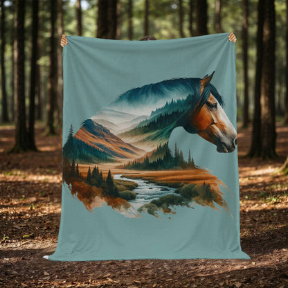 Woodland Horse Blanket