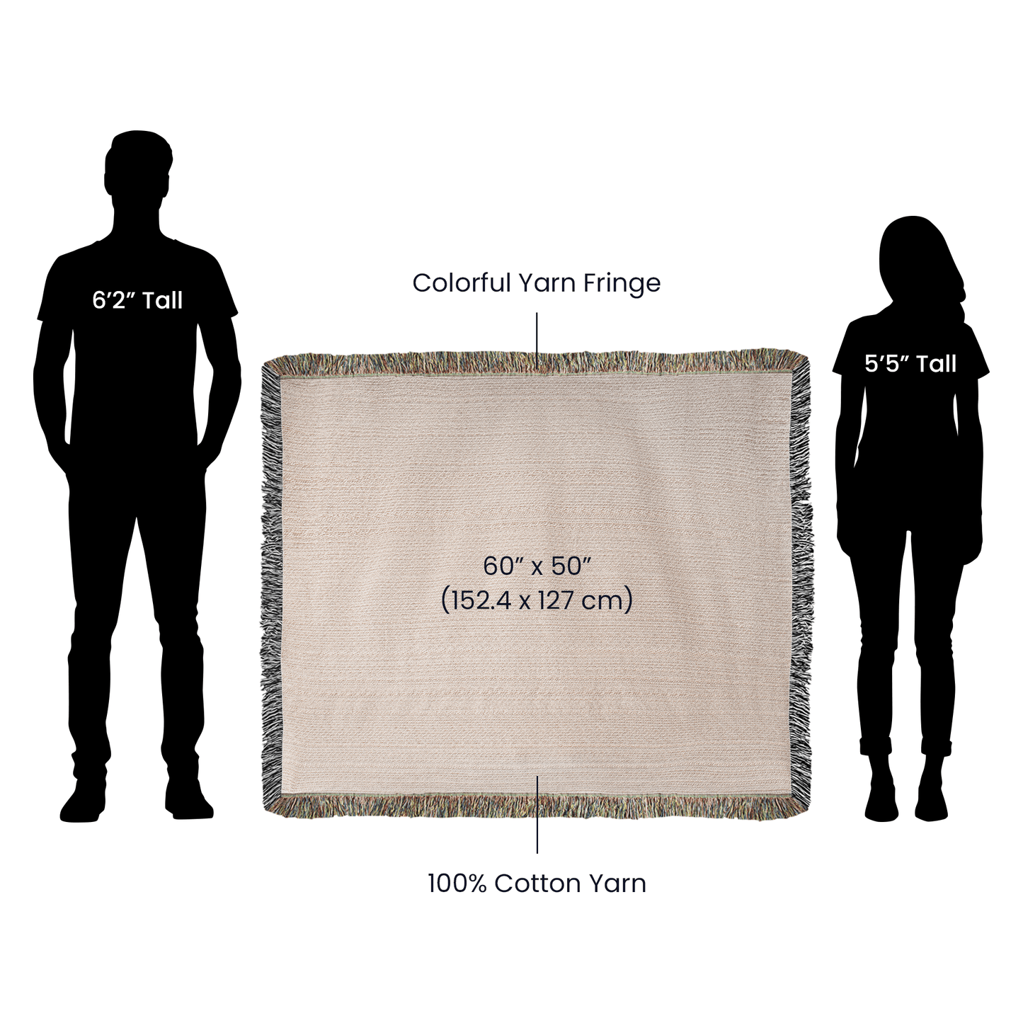 Together Forever Woven Blanket