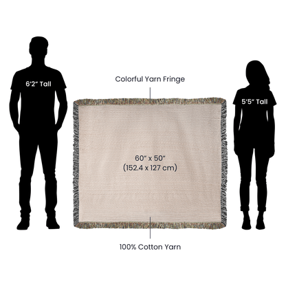 Together Forever Woven Blanket